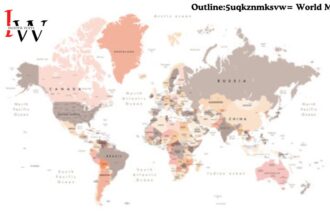 Outline5uqkznmksvw= World Map