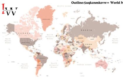 Outline5uqkznmksvw= World Map