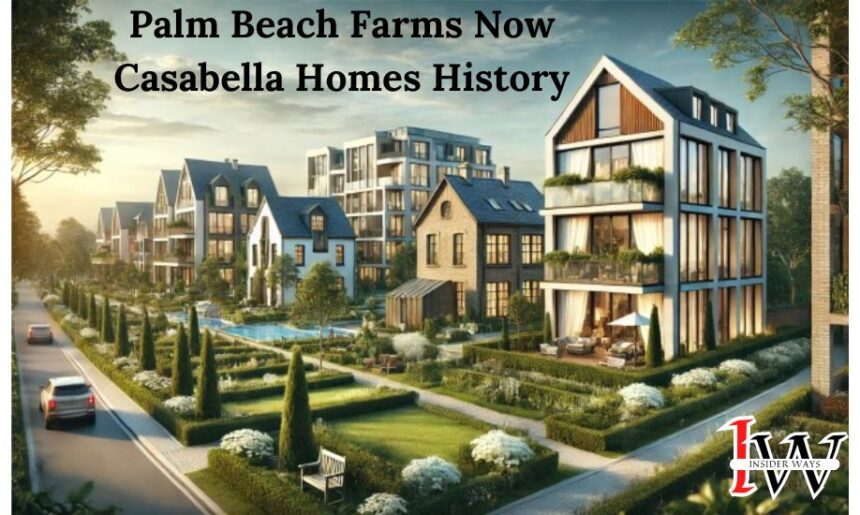 Palm Beach Farms Now Casabella Homes History